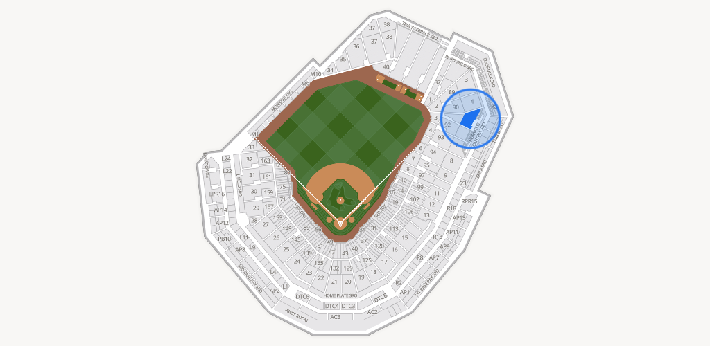 Fenway Park Seating Chart