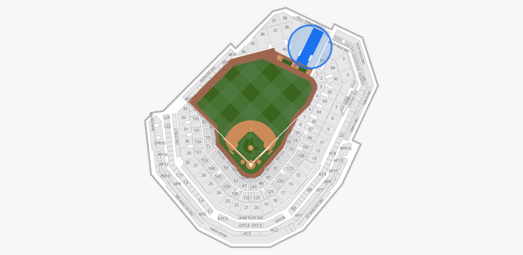 Fenway Park Seating Chart