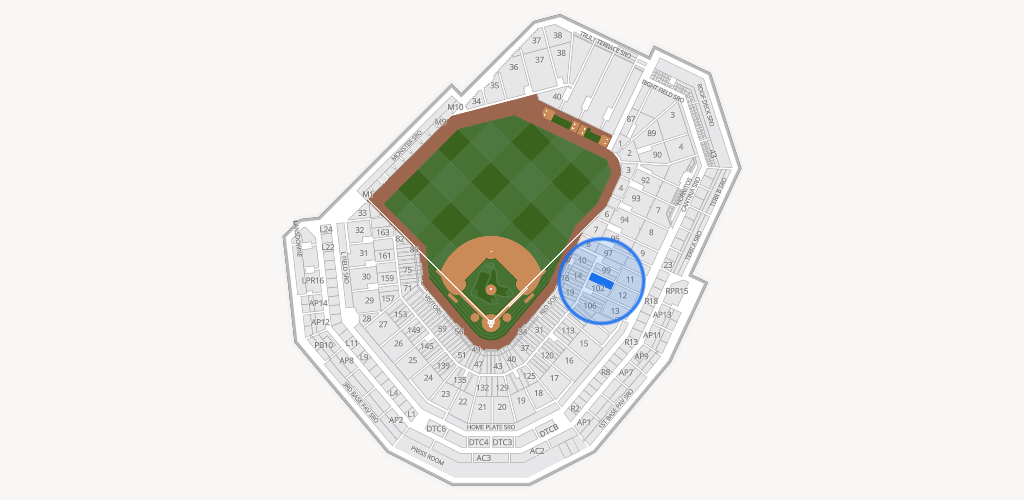 Fenway Park Seating Chart