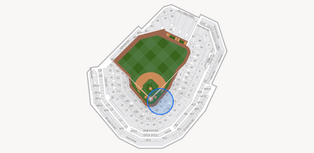Fenway Park Seating Chart