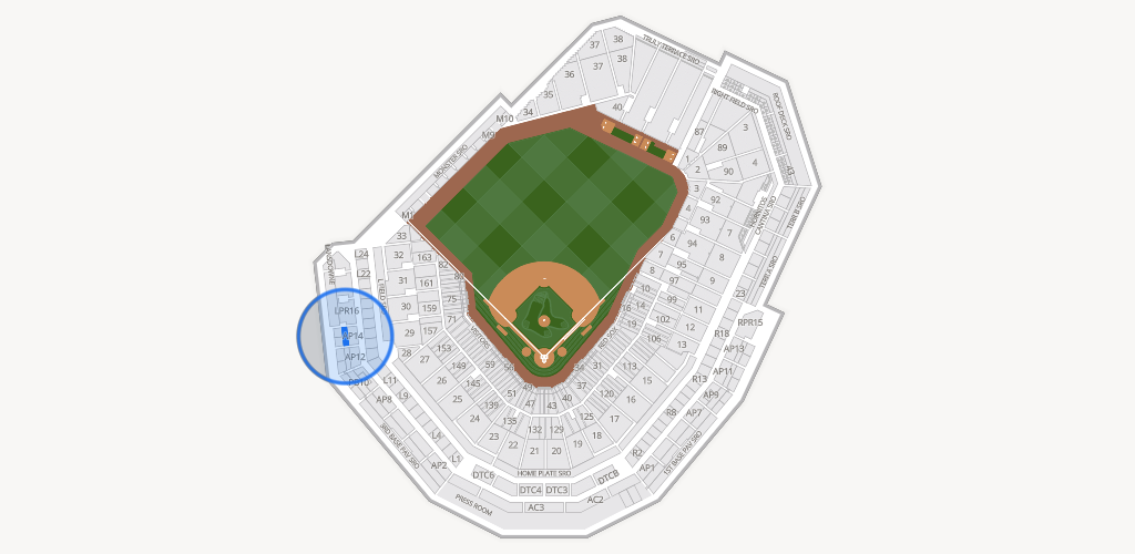 Fenway Park Seating Chart