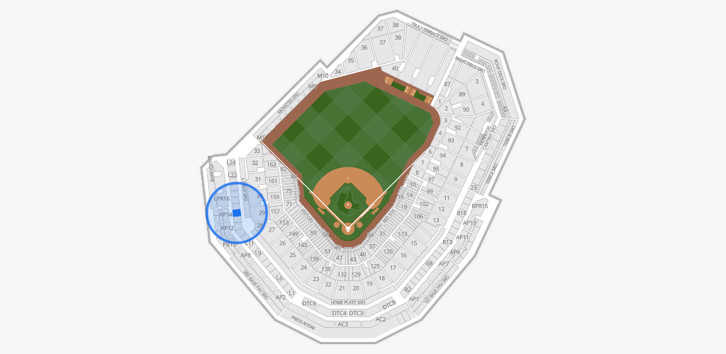 Fenway Park Seating Chart