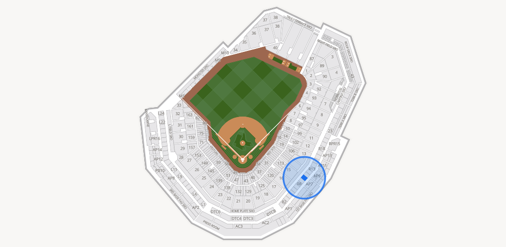 Fenway Park Seating Chart