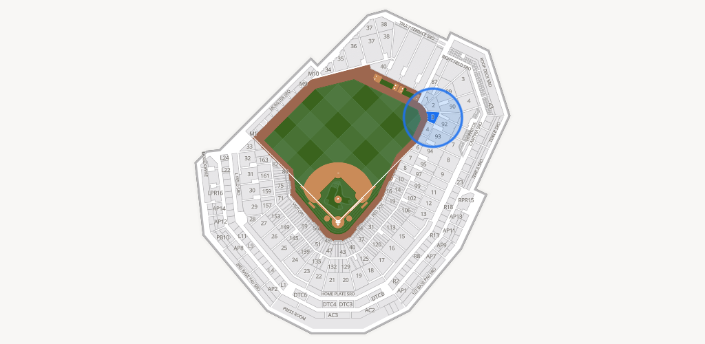 Fenway Park Seating Chart