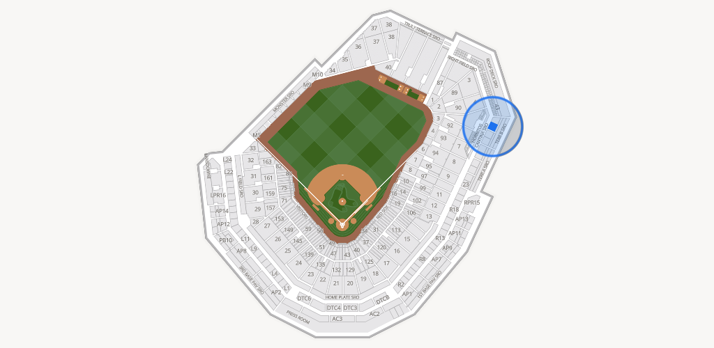 Fenway Park Seating Chart