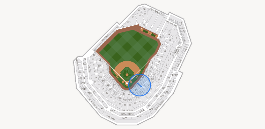 Fenway Park Seating Chart