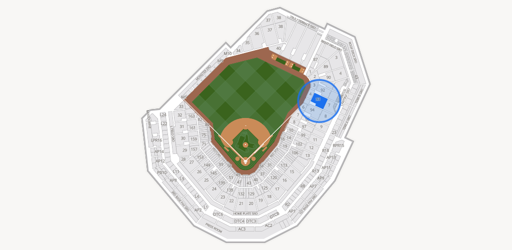 Fenway Park Seating Chart