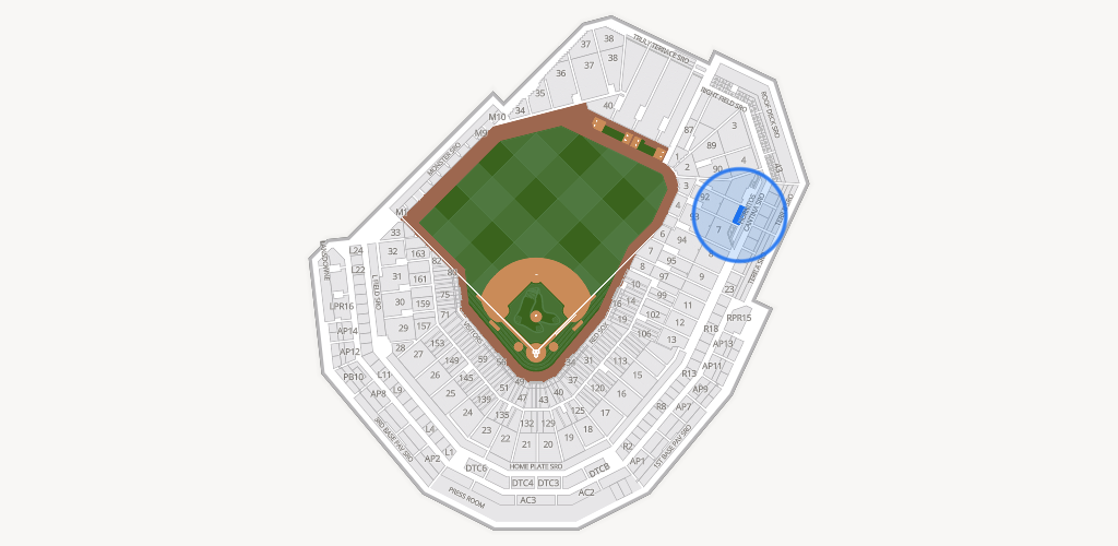 Fenway Park Seating Chart