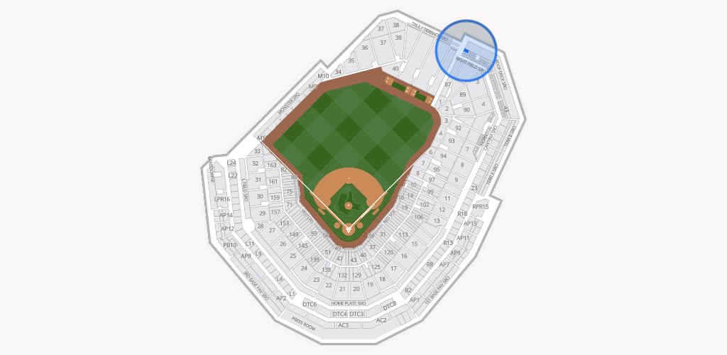 Fenway Park Seating Chart