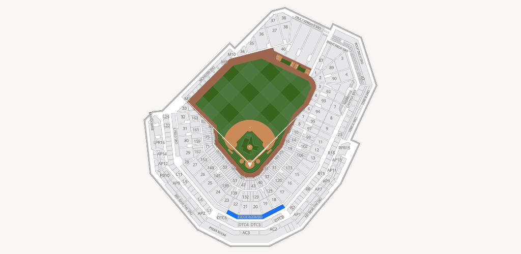 Fenway Park Seating Chart