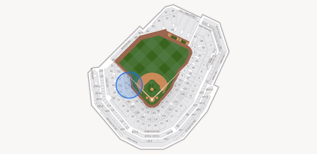 Fenway Park Seating Chart