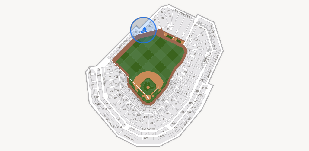 Fenway Park Seating Chart