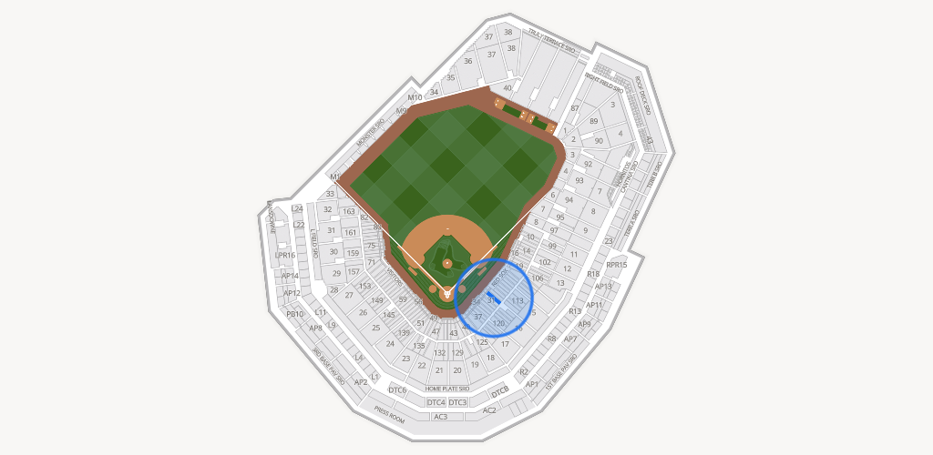Fenway Park Seating Chart