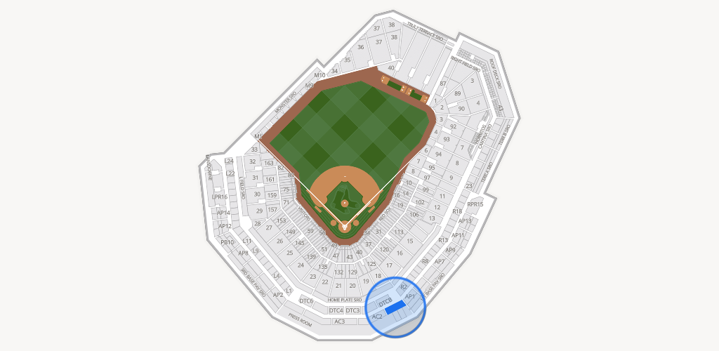 Fenway Park Seating Chart