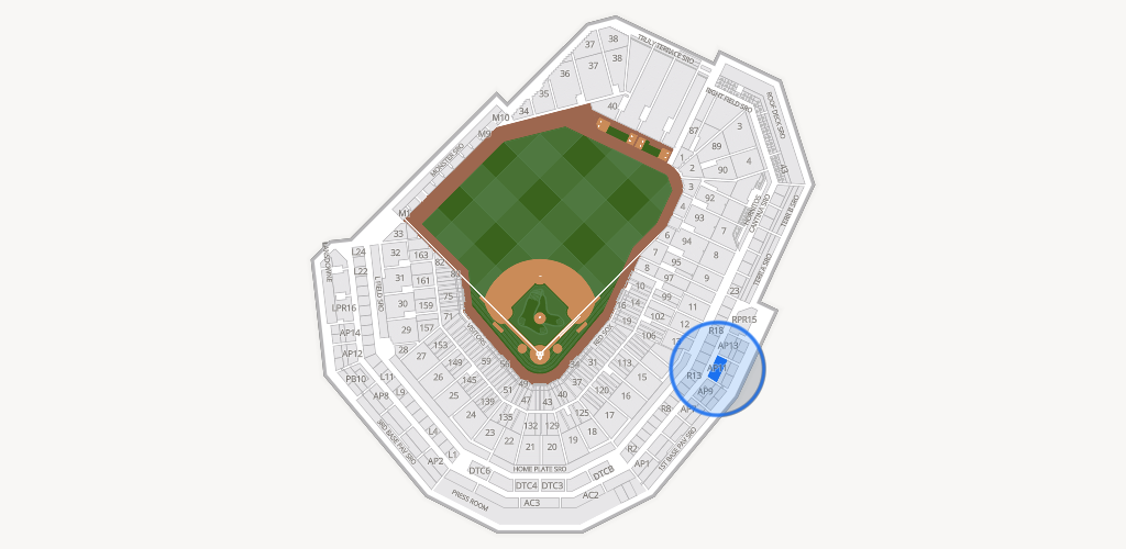 Fenway Park Seating Chart