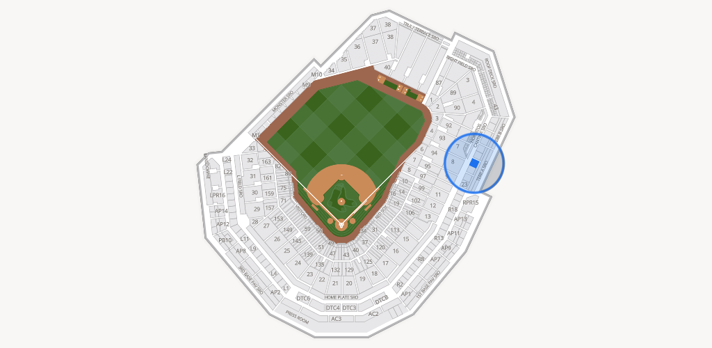 Fenway Park Seating Chart