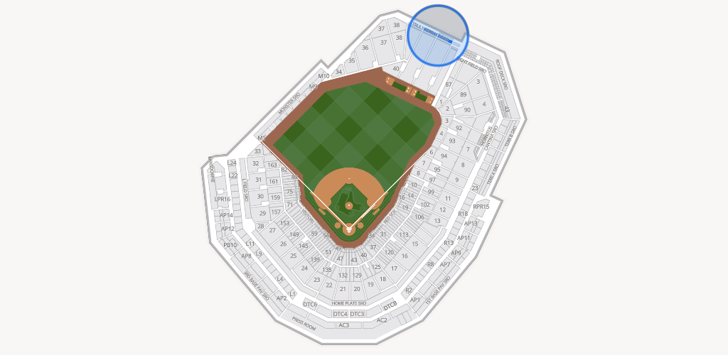 Fenway Park Seating Chart