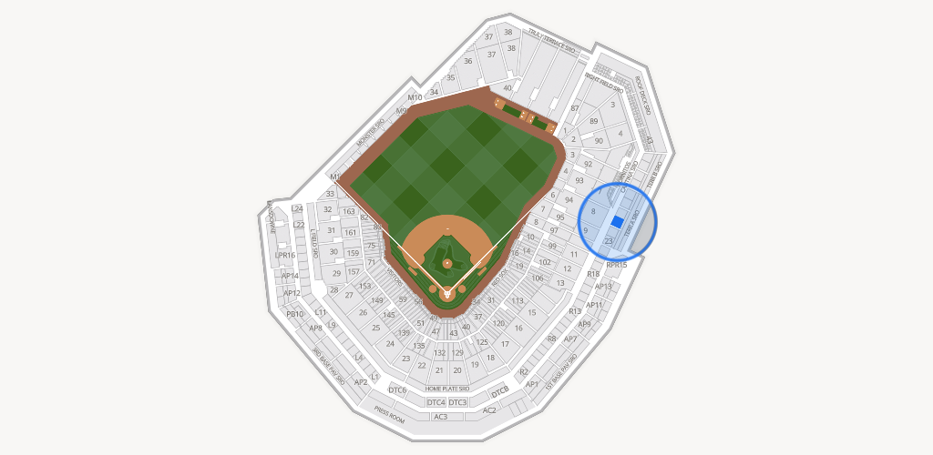 Fenway Park Seating Chart