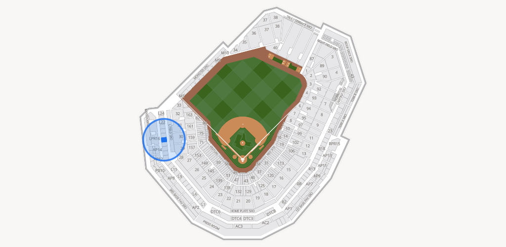 Fenway Park Seating Chart