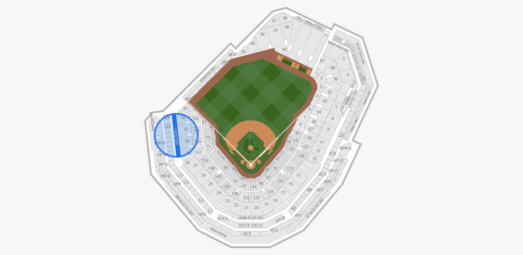 Fenway Park Seating Chart