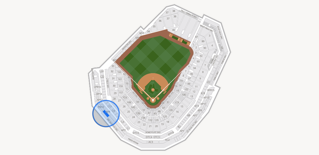 Fenway Park Seating Chart