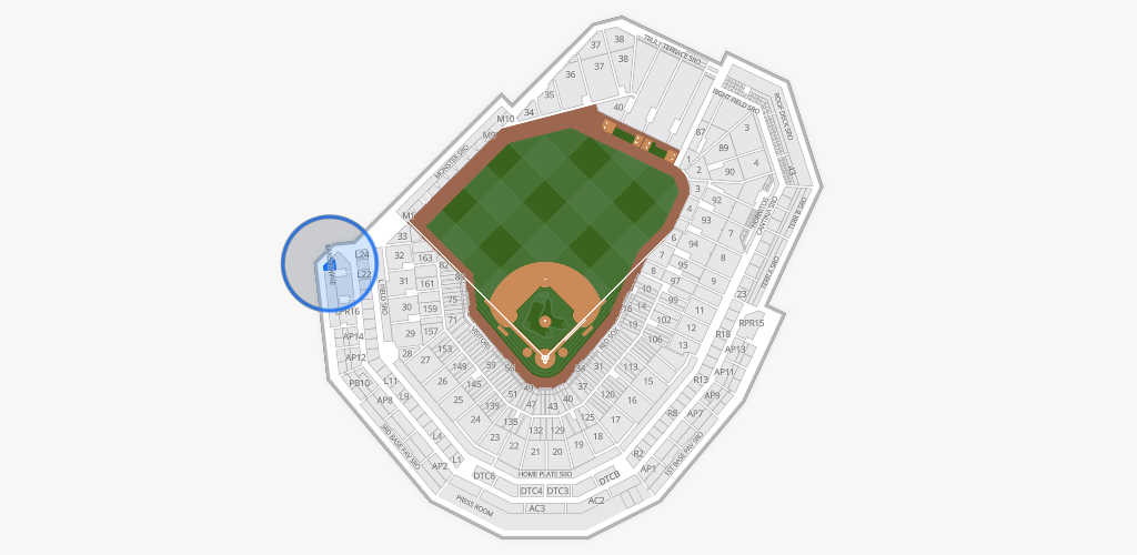 Fenway Park Seating Chart