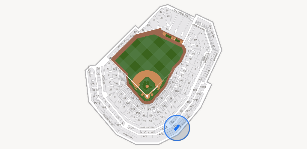 Fenway Park Seating Chart