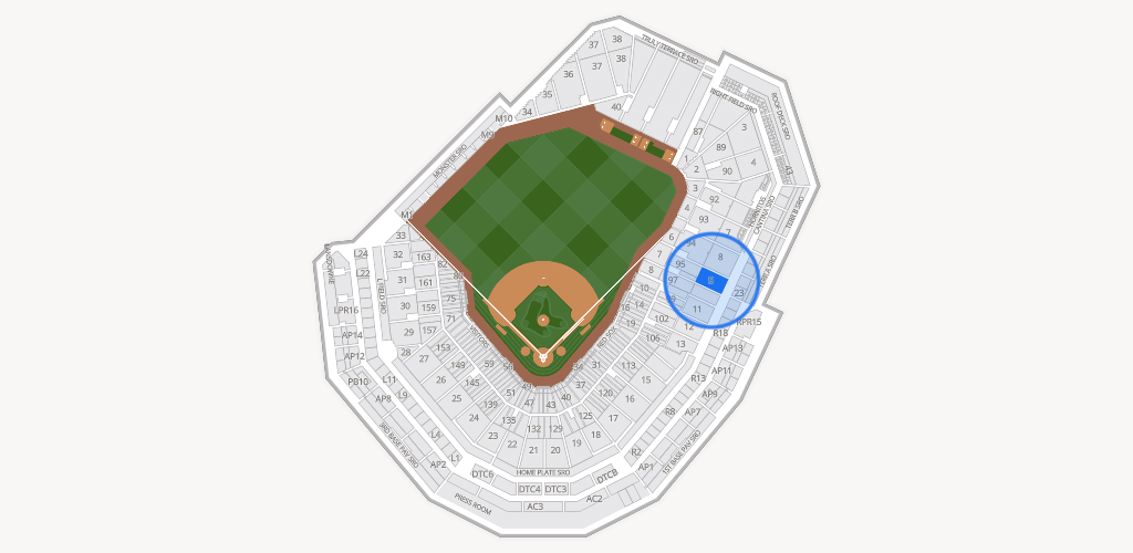 Fenway Park Seating Chart