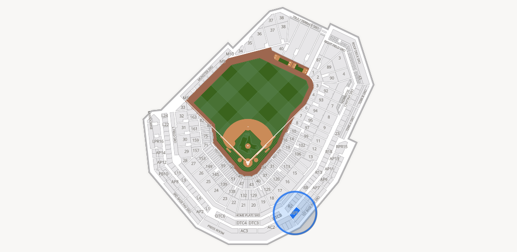 Fenway Park Seating Chart