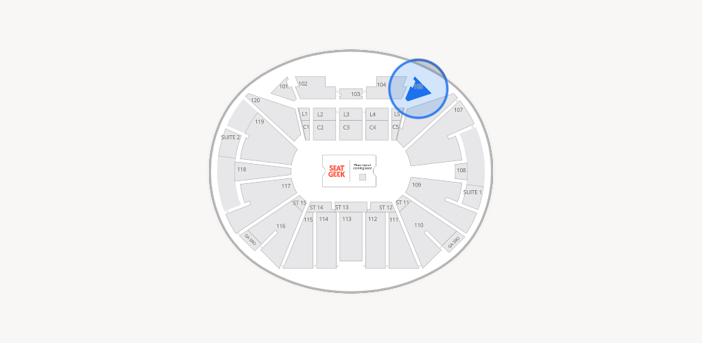 Fertitta Center Seating Chart