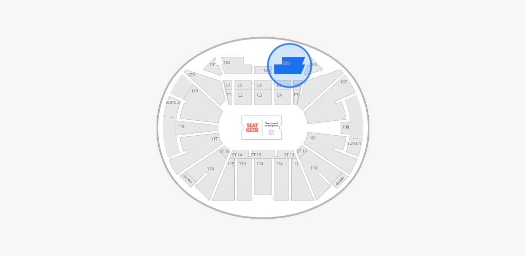 Fertitta Center Seating Chart
