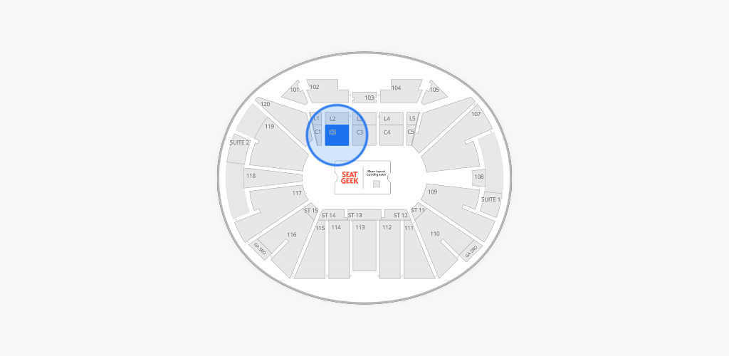 Fertitta Center Seating Chart