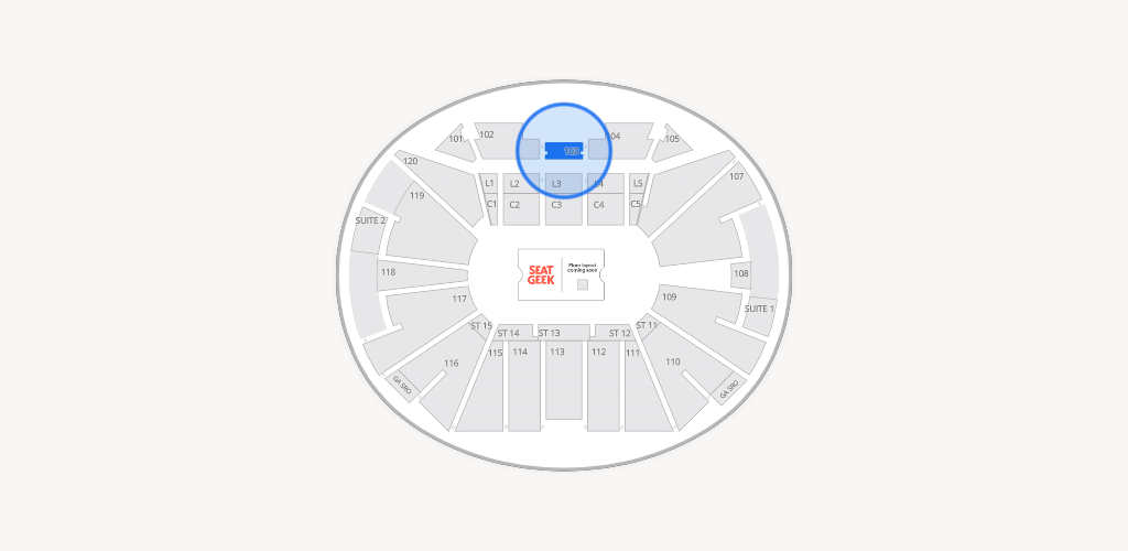 Fertitta Center Seating Chart