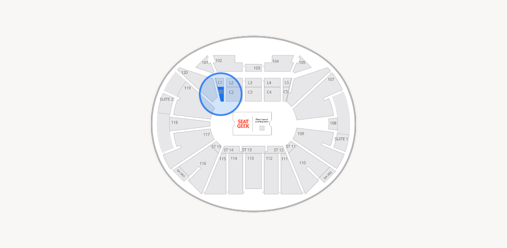 Fertitta Center Seating Chart
