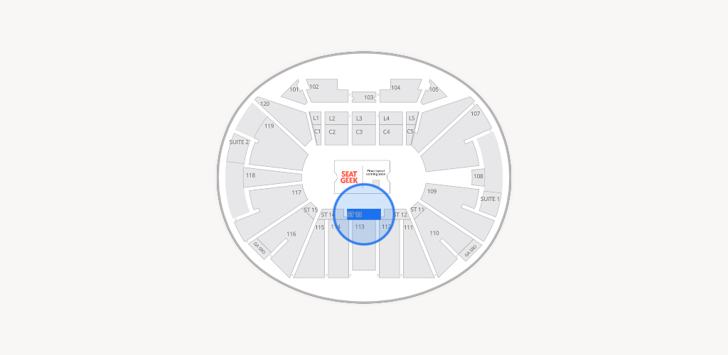 Fertitta Center Seating Chart