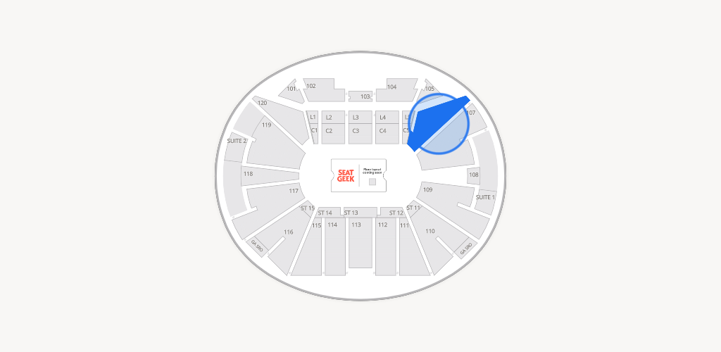 Fertitta Center Seating Chart