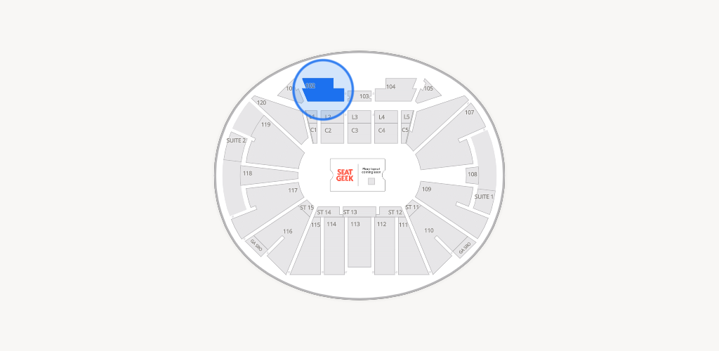 Fertitta Center Seating Chart