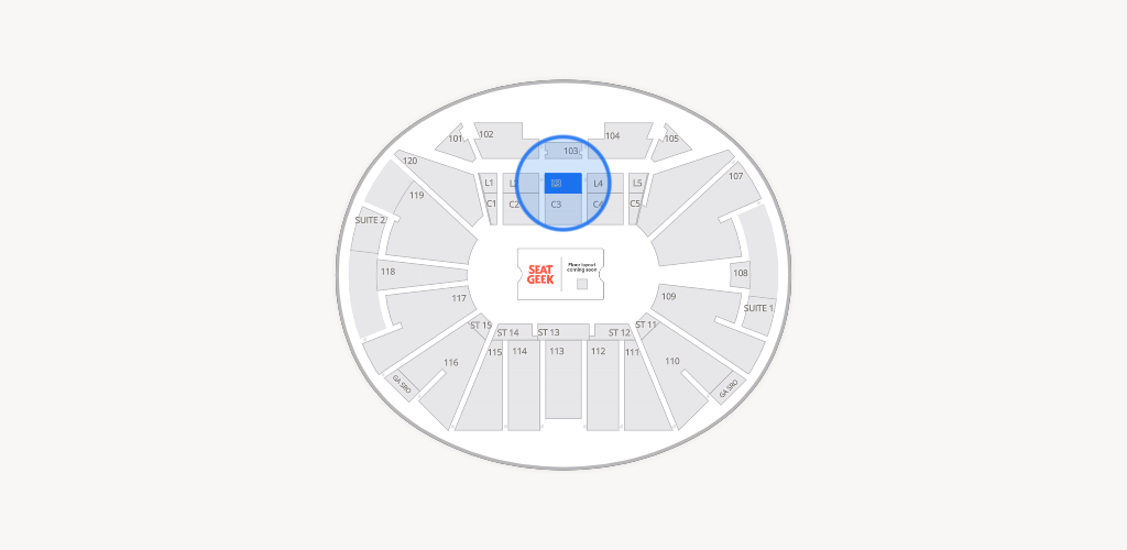 Fertitta Center Seating Chart