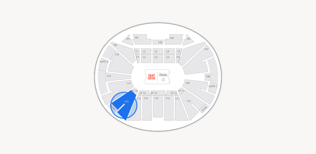 Fertitta Center Seating Chart
