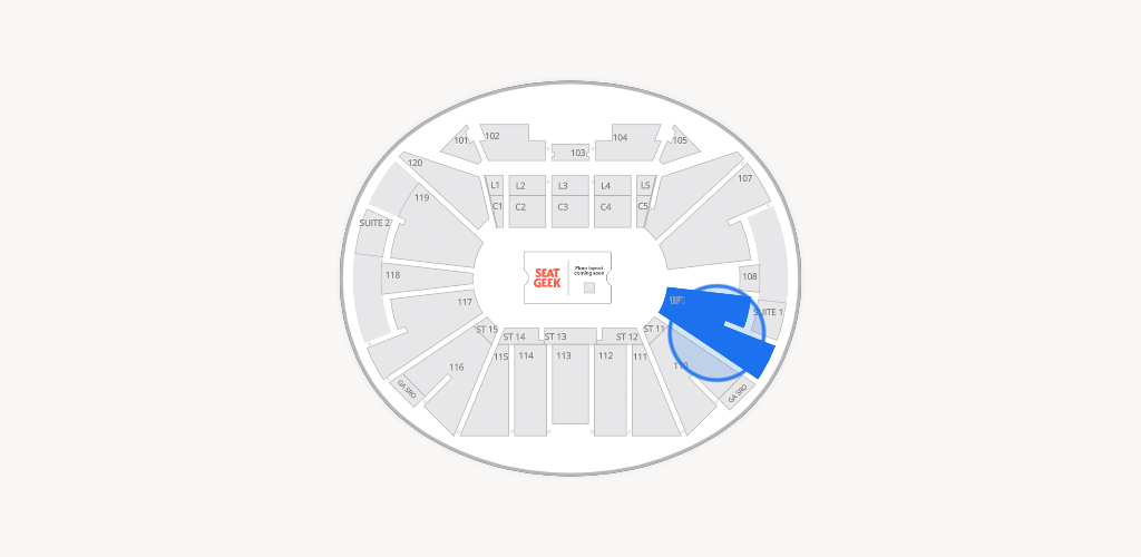 Fertitta Center Seating Chart