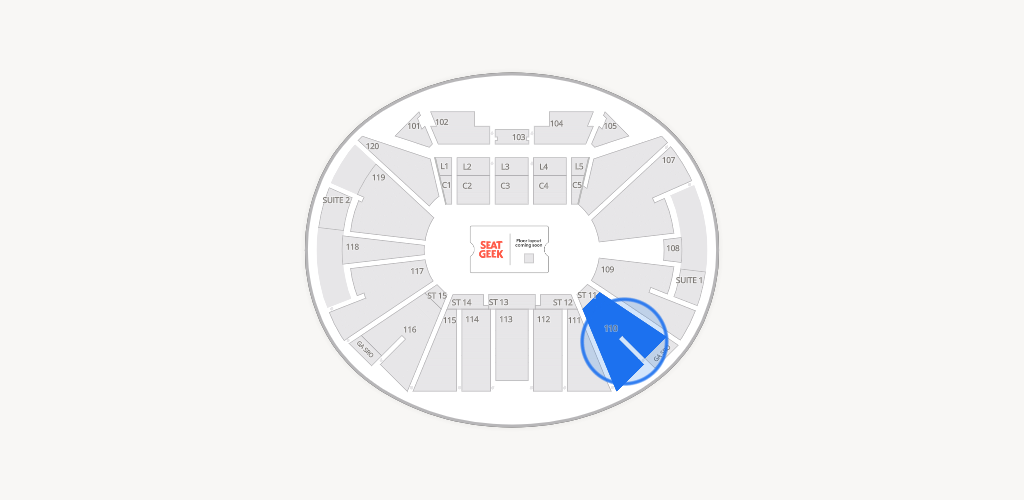 Fertitta Center Seating Chart