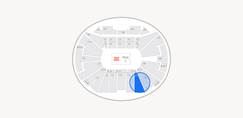 Fertitta Center Seating Chart