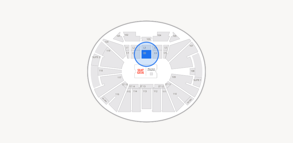 Fertitta Center Seating Chart