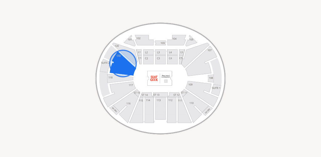 Fertitta Center Seating Chart