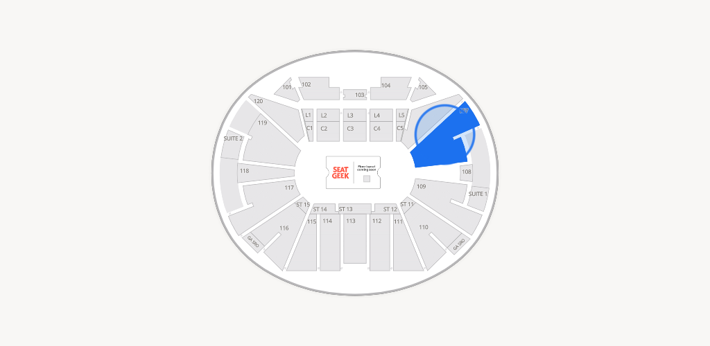 Fertitta Center Seating Chart