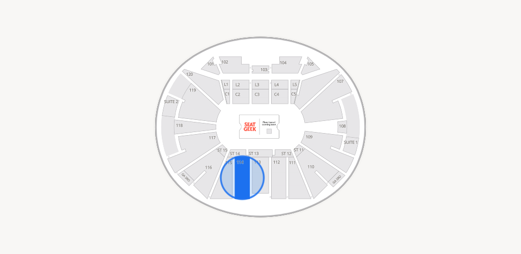 Fertitta Center Seating Chart