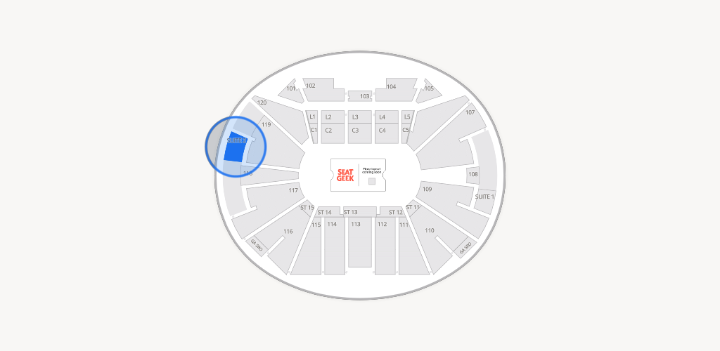 Fertitta Center Seating Chart