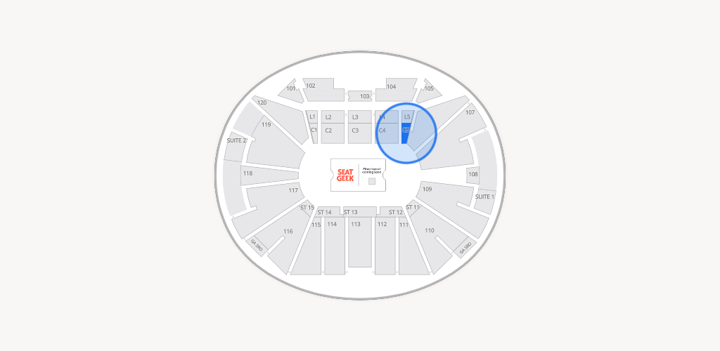 Fertitta Center Seating Chart