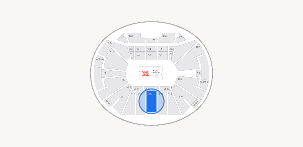 Fertitta Center Seating Chart