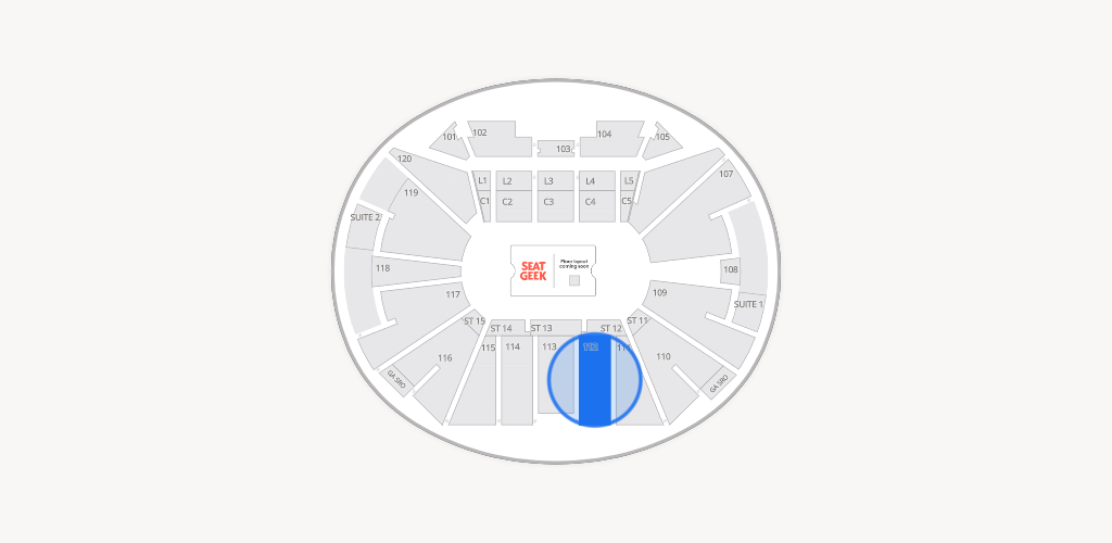 Fertitta Center Seating Chart
